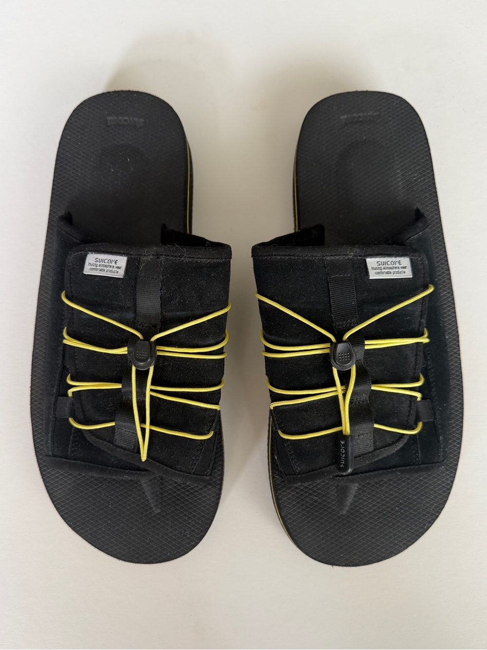Suicoke Black OLAS-AB Sandals - US 11